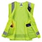 Ergodyne 4XL Lime Economy Surveyors Vest Class 2 - Single Size 8249Z-S - alternate 2